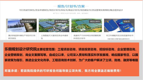 凤凰编制可行性研究报告公司立项审批快