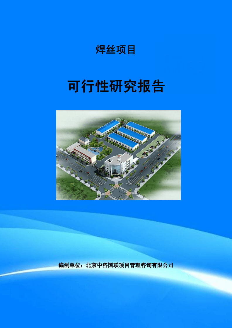焊丝项目可行性研究报告(目录)
